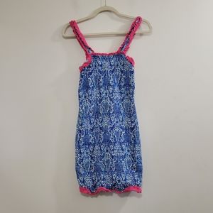 Rhode Jasmine Floral Smocked Bodycon Dress L